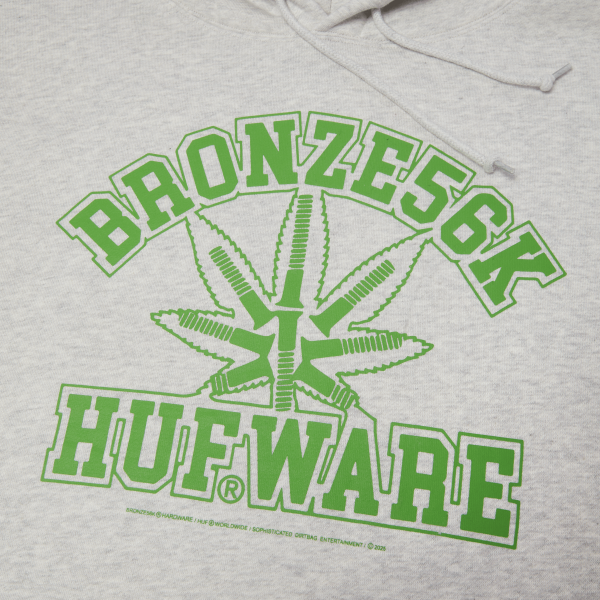 HUF x Bronze56K Plantware Pullover Hoodie For Cheap - Image 2