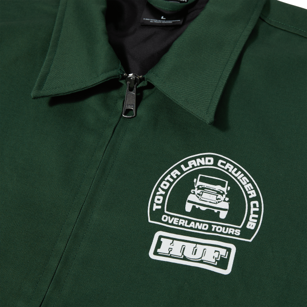 HUF x Toyota Parts & Service Jacket Cheap - Image 4