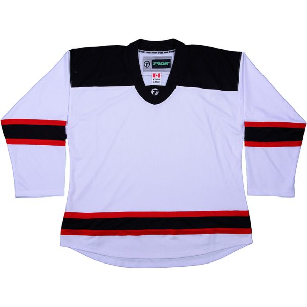 New Jersey Devils Hockey Jersey - TronX DJ300 Replica Gamewear Online Hot Sale - Image 3