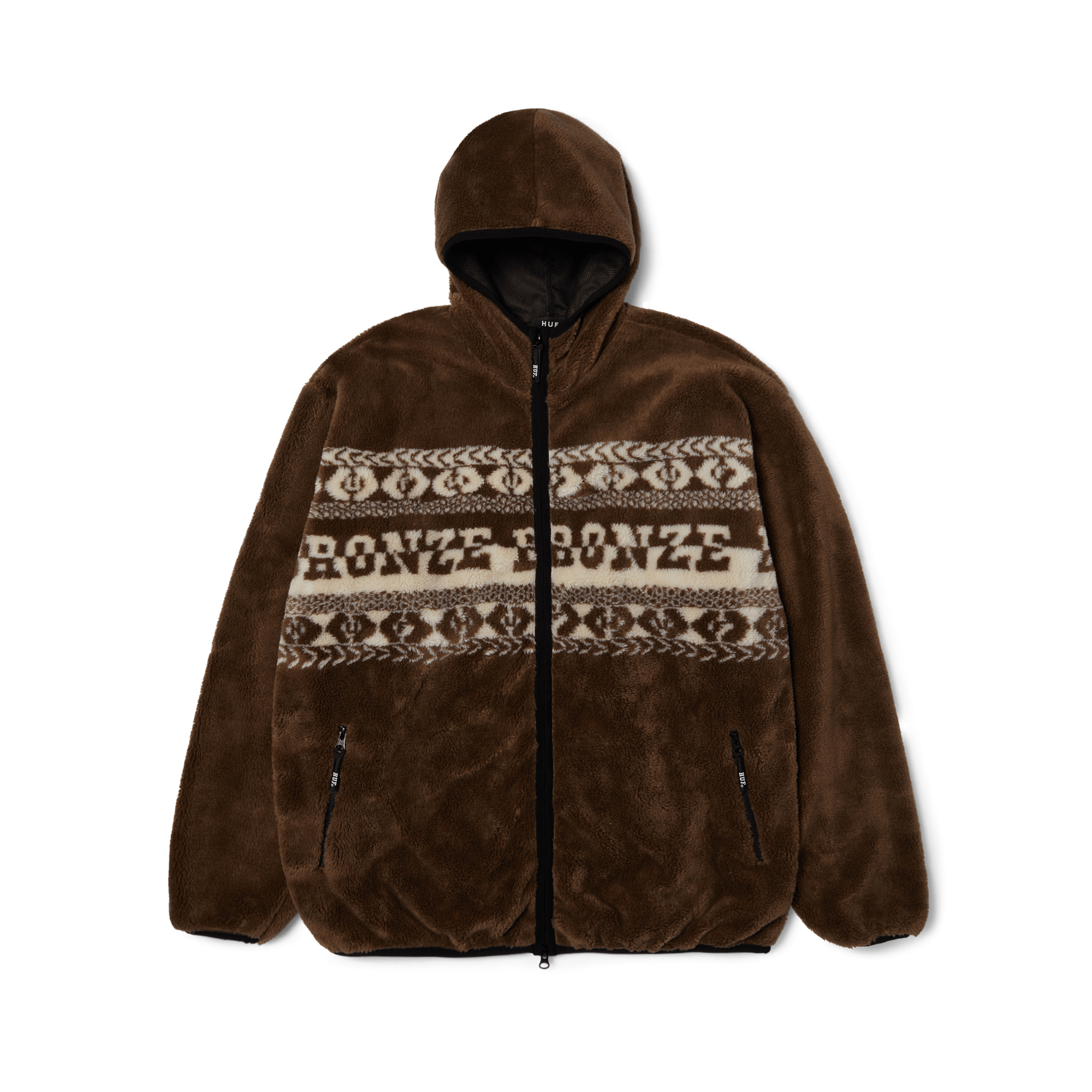 HUF x Bronze56K High Pile F Z Fleece Hot on Sale