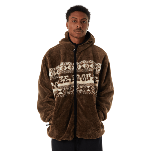 HUF x Bronze56K High Pile F Z Fleece Hot on Sale - Image 5