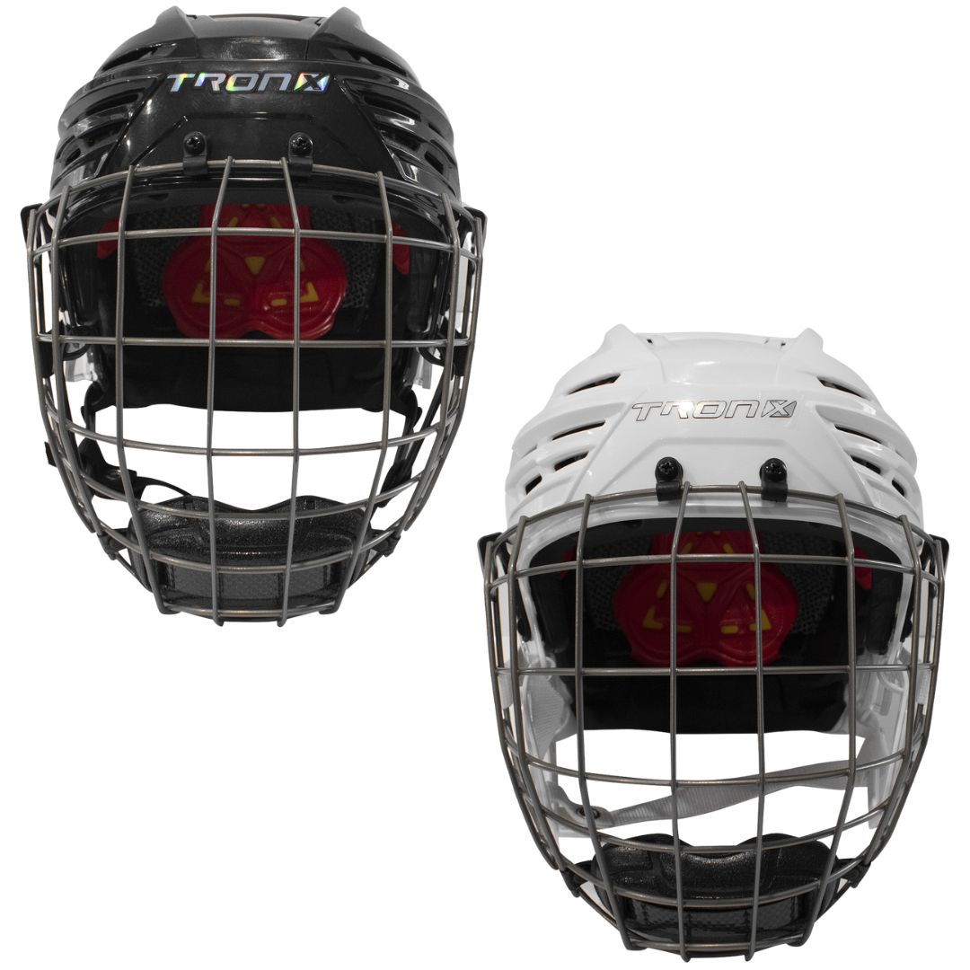 TronX Stryker Pro Hockey Helmet Combo Online