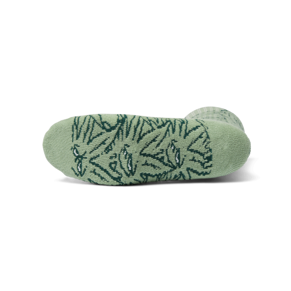 Green Buddy Pattern Sock For Sale - Image 2