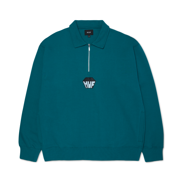 Big Block 1 4 Zip French Terry For Discount - Image 4