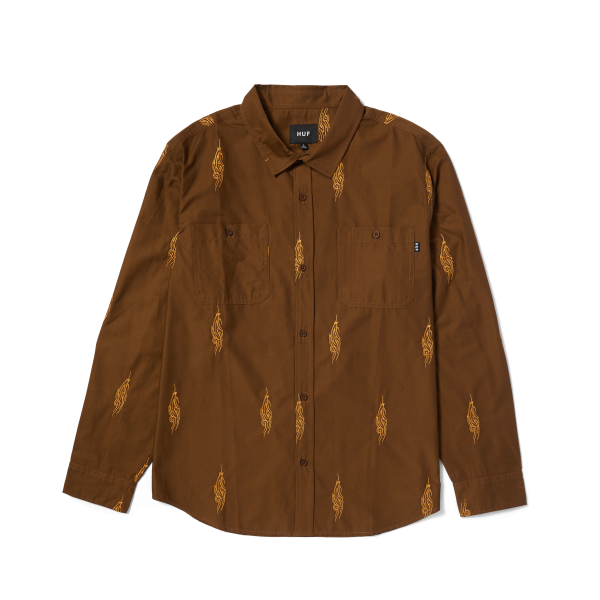 Larkin Embroidered Work Shirt on Sale