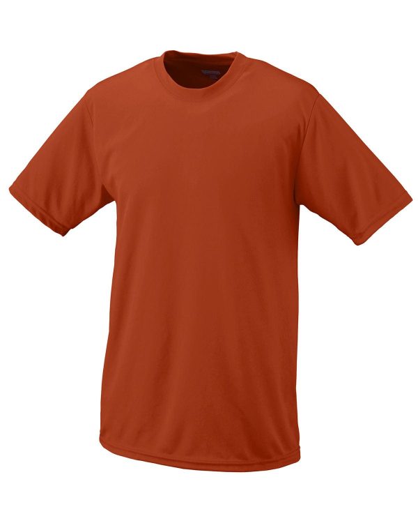 Augusta Moisture Wicking T-Shirt | Dk Orange Discount