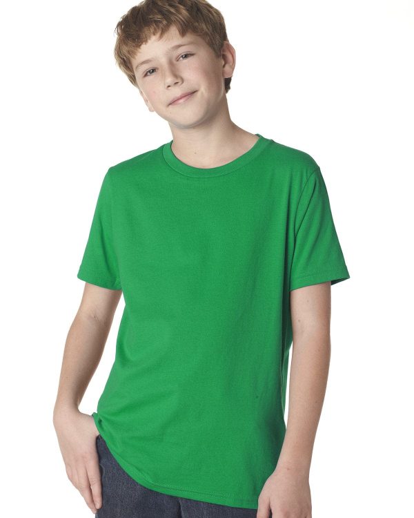 Next Level Boys Premium Short Sleeve Crew Tee | Kelly Green Cheap