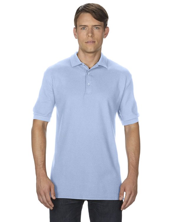 Gildan Premium Cotton Double Pique Sport Shirt | Light Blue Hot on Sale