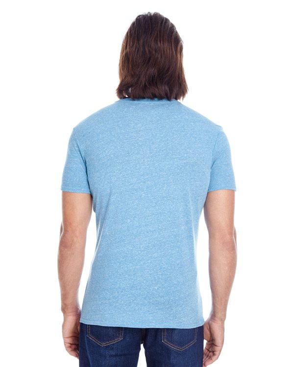 Threadfast Apparel Unisex Triblend Short Sleeve Tee | Royal Triblend Supply - Image 2