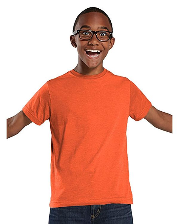 LAT Youth Fine Jersey T-Shirt | Vintage Orange Online Hot Sale