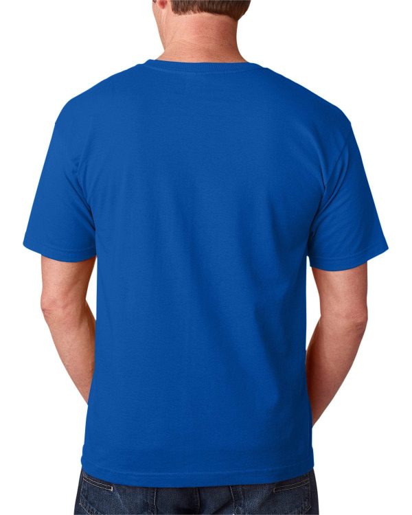 Bayside USA Made Short Sleeve T-Shirt | Royal Online now - Image 2