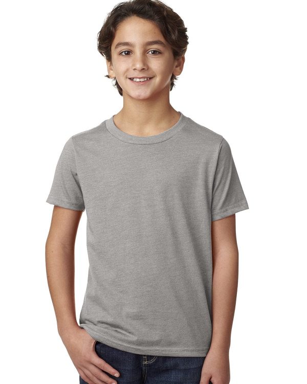 Next Level Boys CVC Crew Tee | Dark Hthr Gray Online