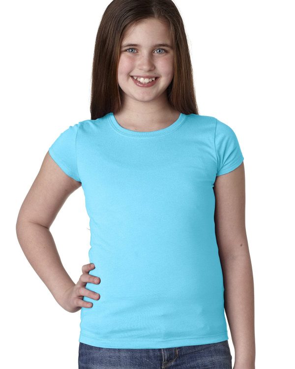 Next Level Girls Princess Tee | Tahiti Blue Fashion