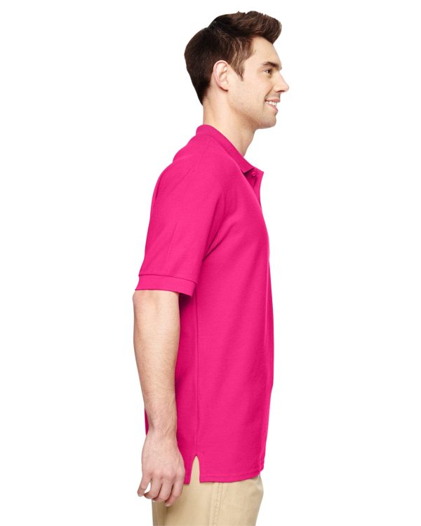 Gildan Premium Cotton Double Pique Sport Shirt | Heliconia Discount - Image 3