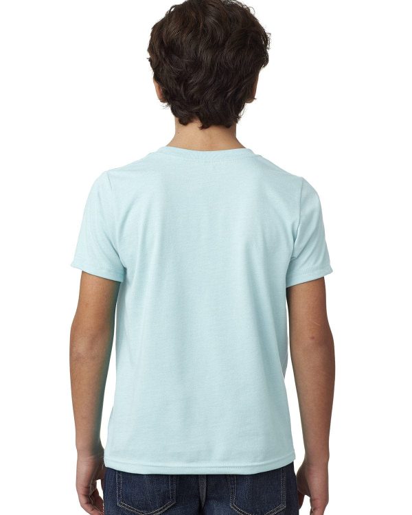 Next Level Boys CVC Crew Tee | Ice Blue Cheap - Image 2