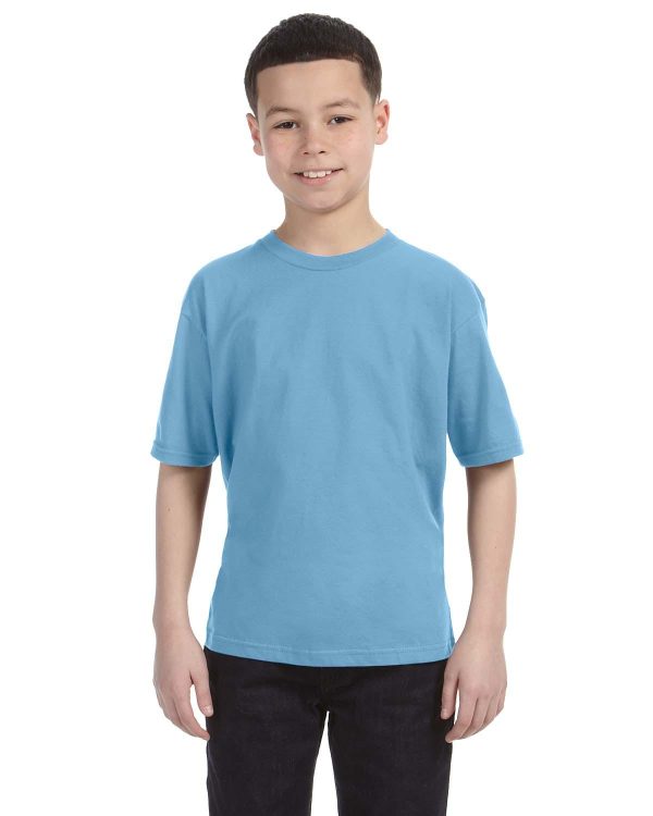 Anvil Youth Fashion Fit T-Shirt | Light Blue For Discount