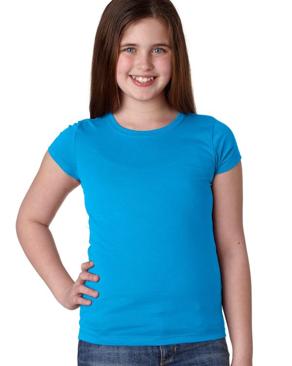 Next Level Girls Princess Tee | Turquoise Fashion