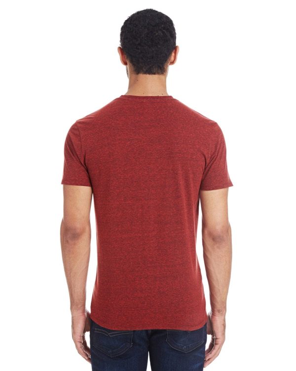 Threadfast Apparel Unisex Triblend Short Sleeve Tee | Card Blck Trblnd Online - Image 2