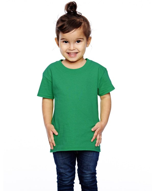 Fruit of the Loom Toddler 100% Heavy Cotton T-Shirt | Kelly Discount