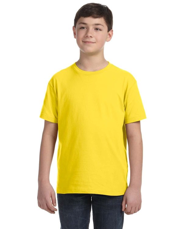LAT Youth Fine Jersey T-Shirt | Yellow Sale