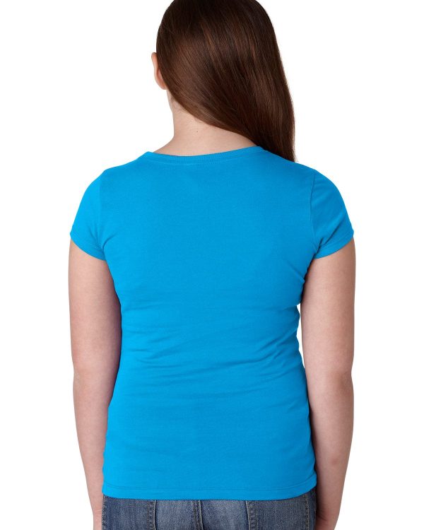 Next Level Girls Princess Tee | Turquoise Fashion - Image 2