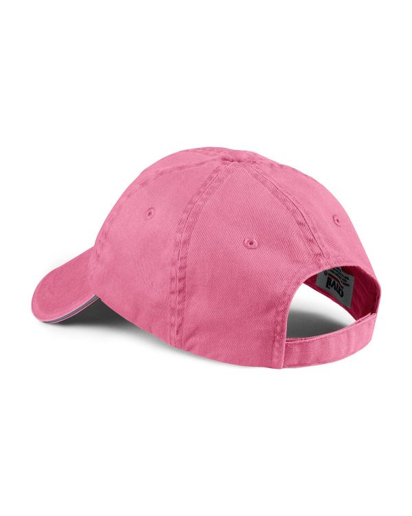 Anvil Low-Profile Pigment-Dyed Twill Cap | Flamingo Hot on Sale - Image 2